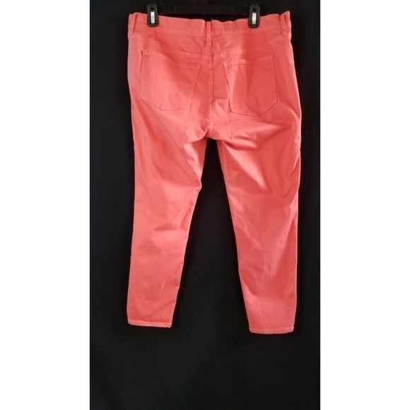 Gap Size 32 14 Coral Legging Jeans - Picture 2 of 5